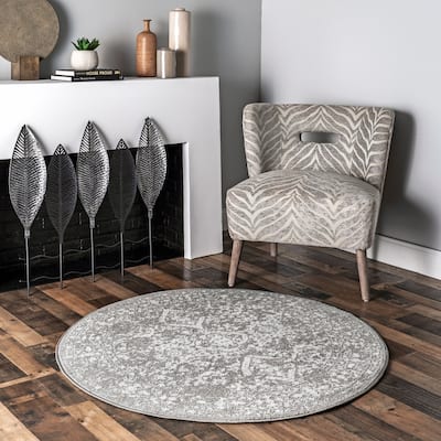 Nuloom Jacky Floral Vintage Area Rug