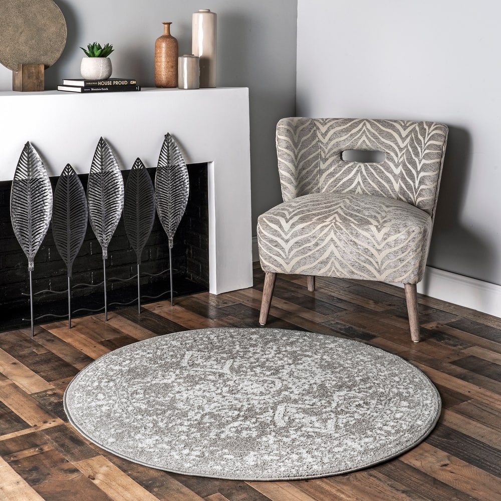 Nuloom Jacky Floral Vintage Area Rug