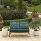 preview thumbnail 27 of 47, ARDEN Outdoor Loveseat Cushion Set, 48 x 24