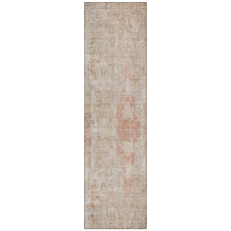 Machine Washable Indoor/ Outdoor Muted Ombre Chantille Rug
