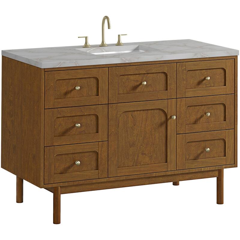 James Martin Vanities 545-V48-FVSL Laurent 48" Single Basin Poplar