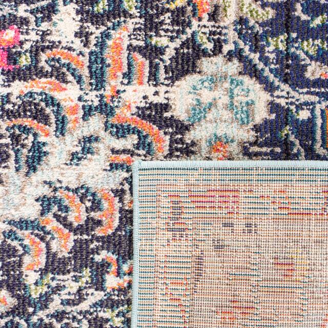 SAFAVIEH Madison Sabire Boho Medallion Distressed Rug