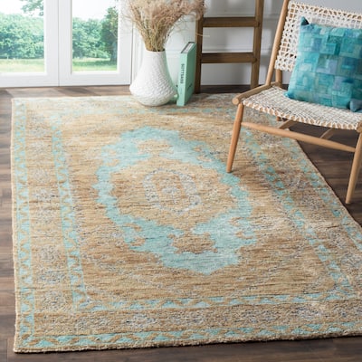 SAFAVIEH Hand-knotted Tangier Memnune Modern Wool Rug