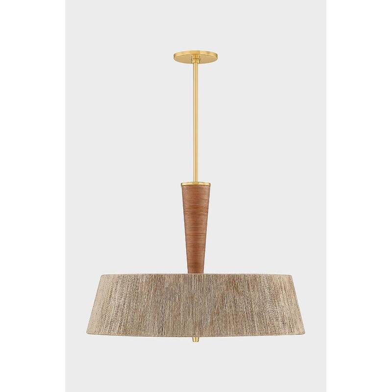 Hudson Valley Lighting CB9530 George 3 Light 30" Wide Pendant with