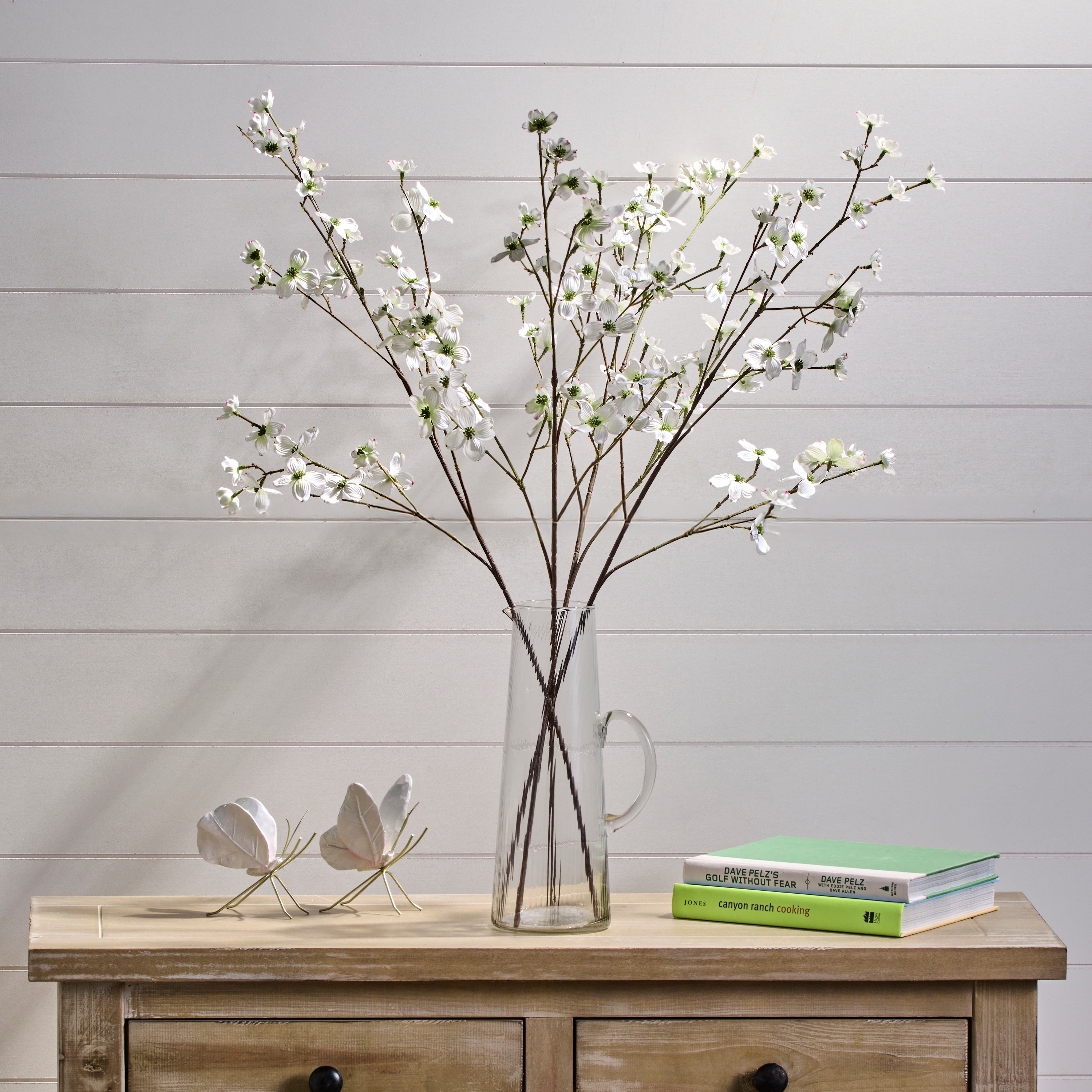 32" Spring Dogwood Spray Set of 4