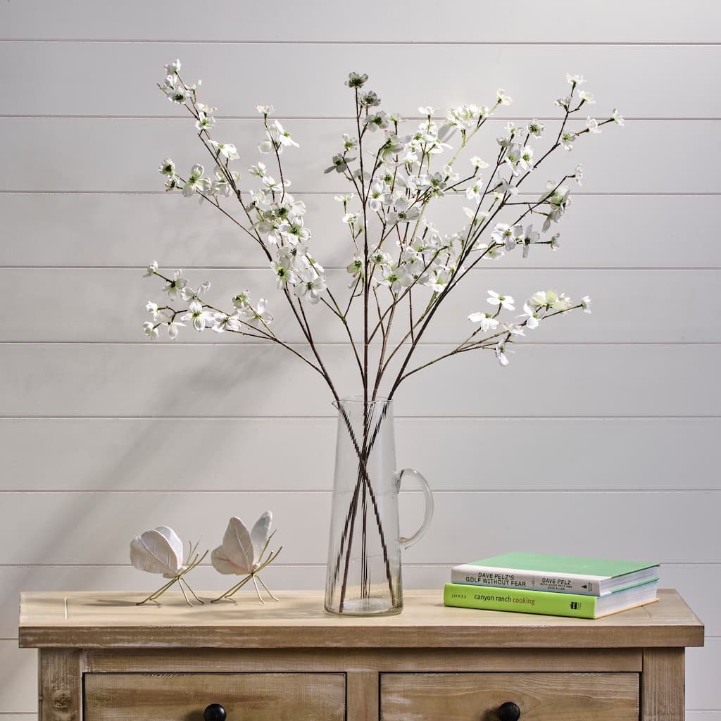 32" Spring Dogwood Spray Set of 4