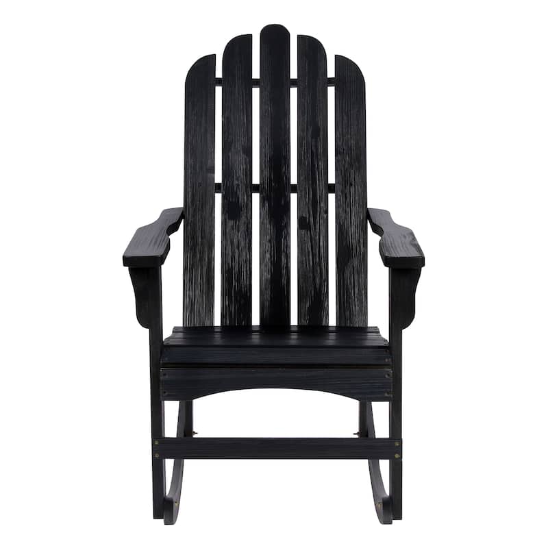 Venice Outdoor Adirondack Rocking Chair