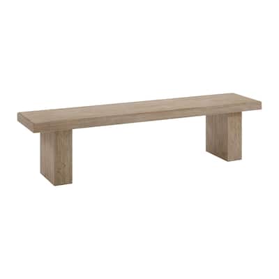 Nash Solid Spruce Bench, Weathered Sand