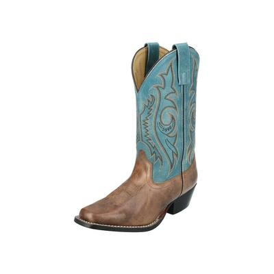 Smoky Mountain Western Boots Womens Victoria Brown Blue 6403