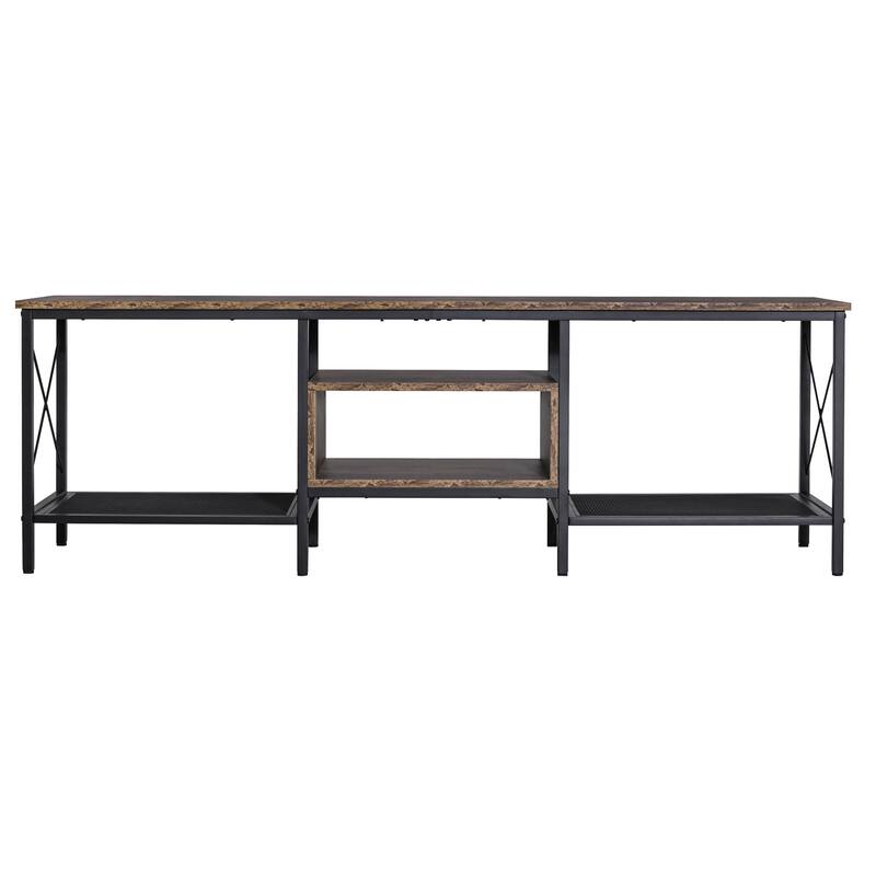 Rectangular TV Stand for TVs up to 75" Console Table