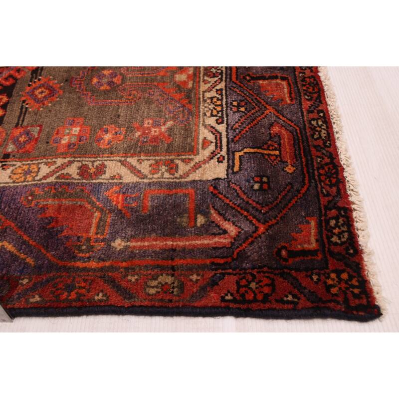 ECARPETGALLERY Hand-knotted Andelz Red Wool Rug - 4'6 x 7'3