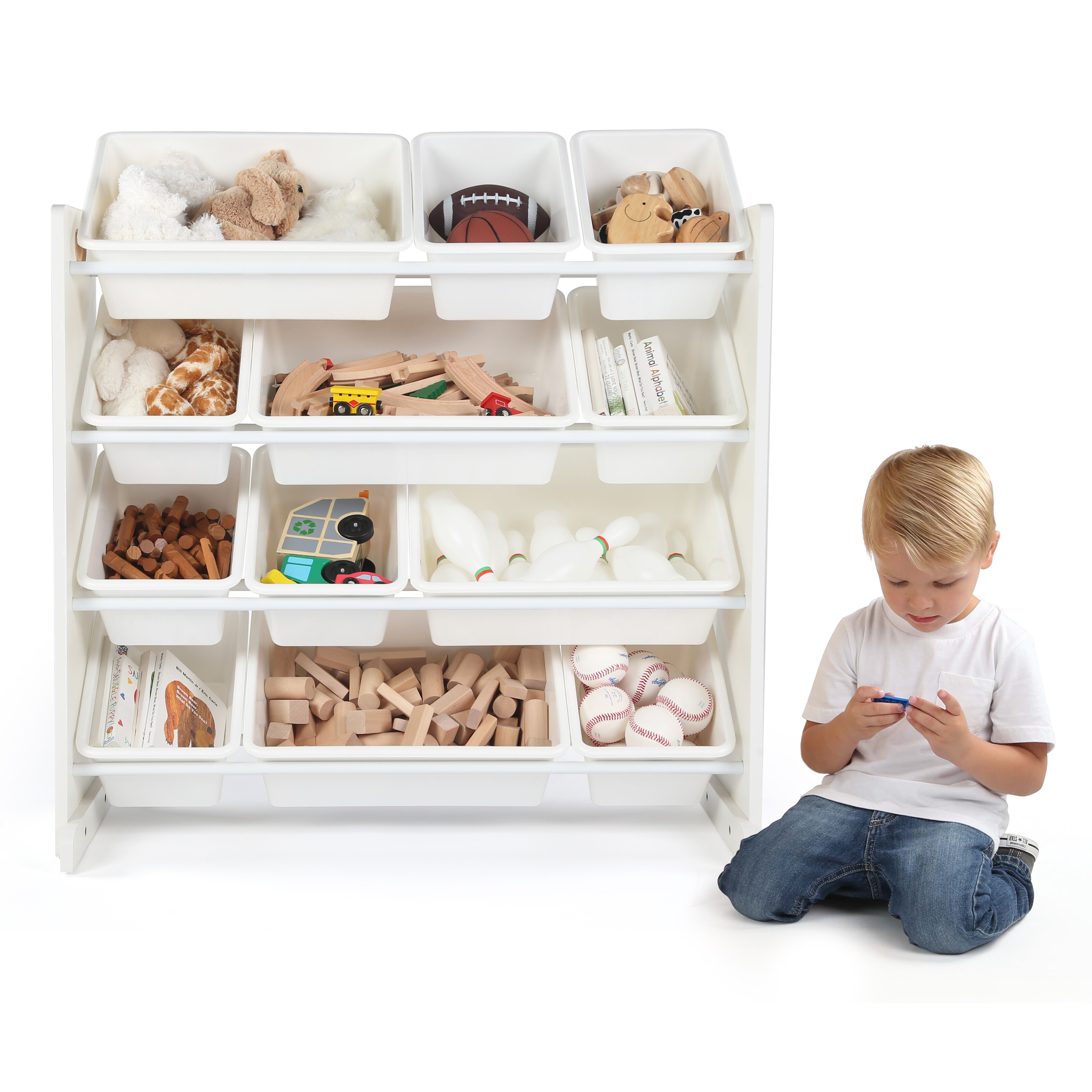 https://ak1.ostkcdn.com/images/products/is/images/direct/fa5a9f94b3216f2781deaef9f537c57b85d300d7/Humble-Crew-Cambridge-Kids%27-Toy-Storage-Organizer-with-12-Plastic-Bins%2C-White.jpg