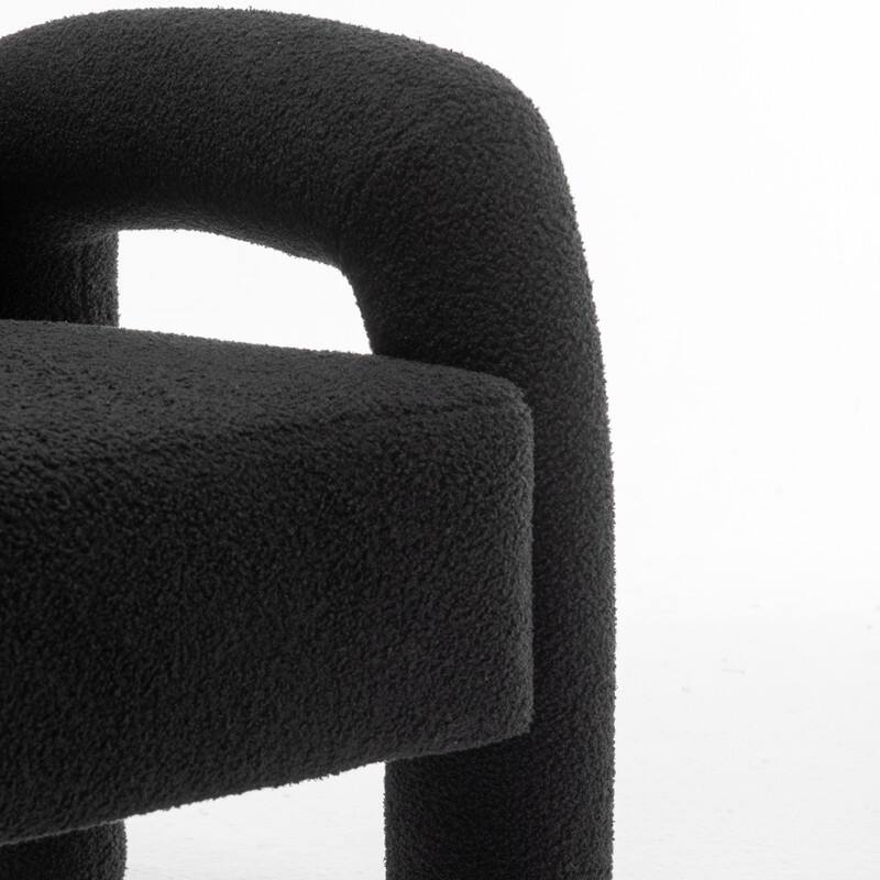 SEYNAR Modern Unique Design Upholstered Accent Chair for Living Room