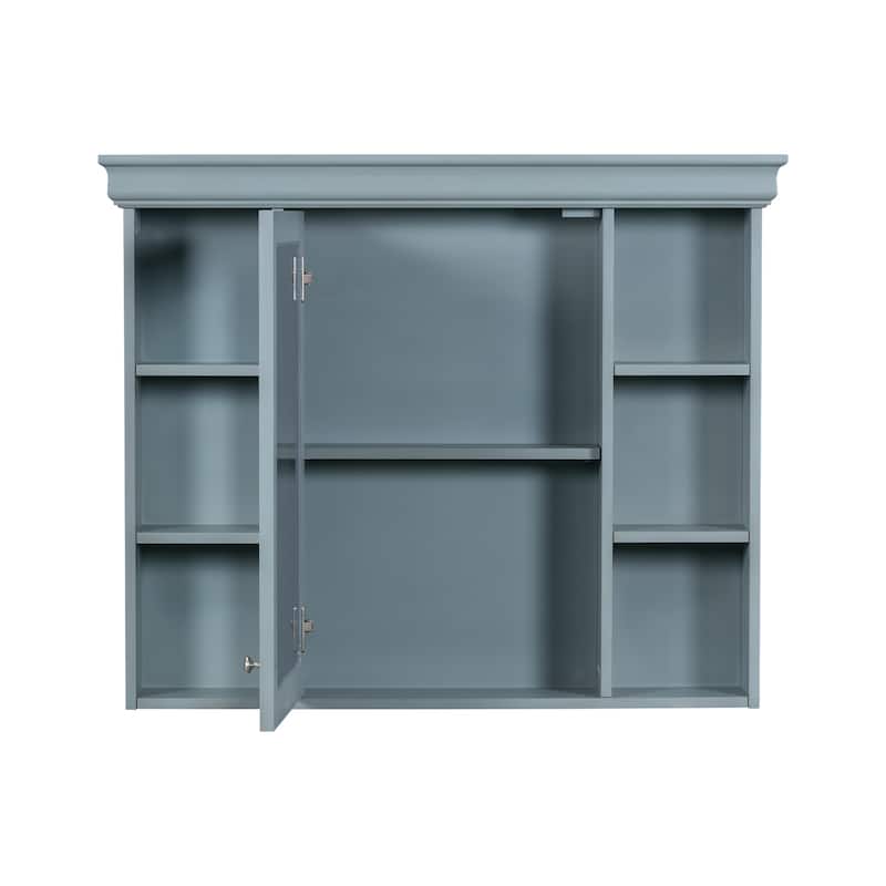 Wall Mounted Bathroom Storage Cabinet with Mirror Door