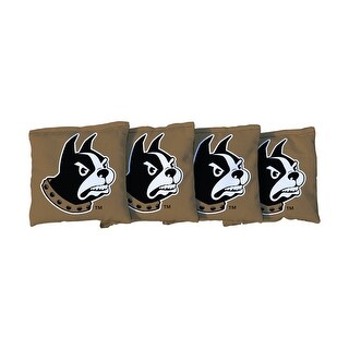 Wofford College Terriers Gold Cornhole Bags