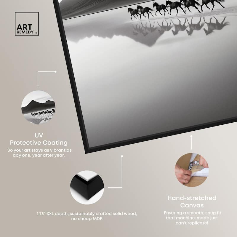 Run of Freedom I Canvas by Art Remedy