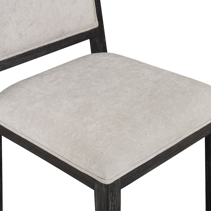 Furniture of America Durem Modern 5-Piece Solid Wood Extendable Dining Table Set