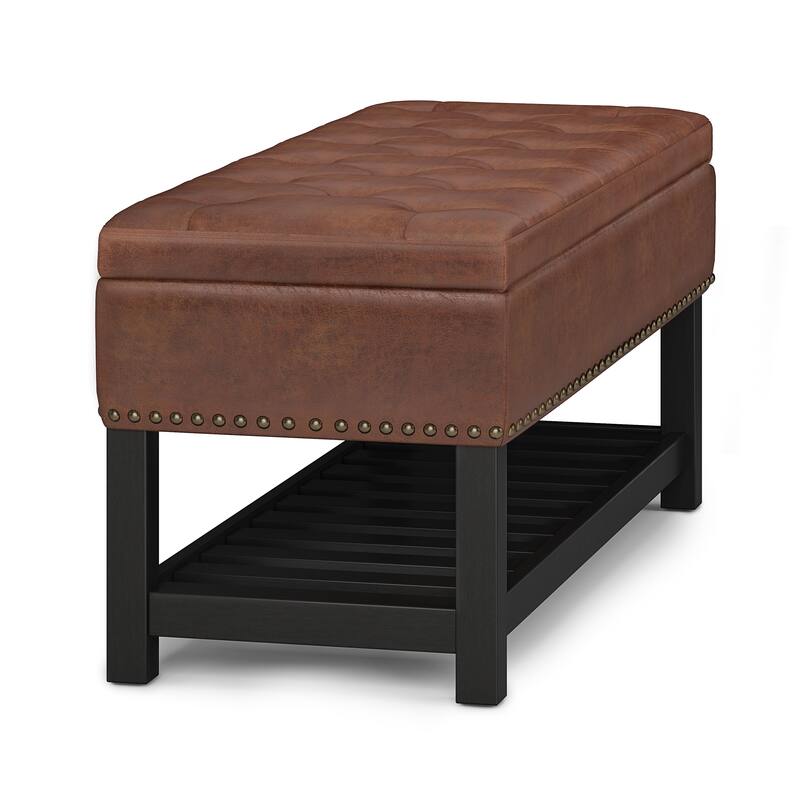 Modern Storage Ottoman Bench for Living Room