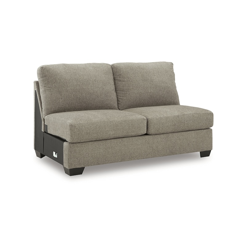 Signature Design by Ashley Newellen Gray 3-Piece Sleeper Sectional with Chaise