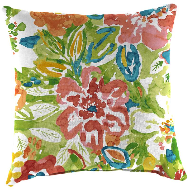 16" x 16" Outdoor Throw Pillow - Set of 2 - 16'' L x 16'' W x 4'' H