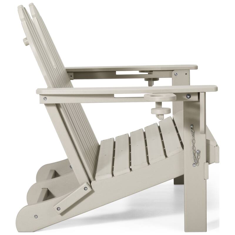 Hanniford Poly Adirondack 49 Inch Folding Bench