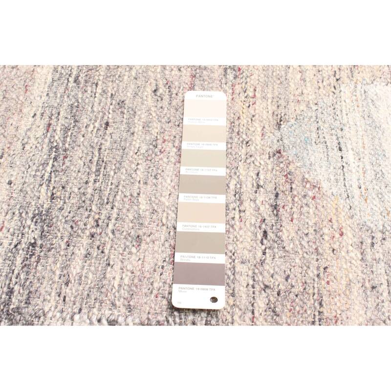 ECARPETGALLERY Flat-Weave Ankara FW Taupe Wool Kilim - 5'6 x 7'3