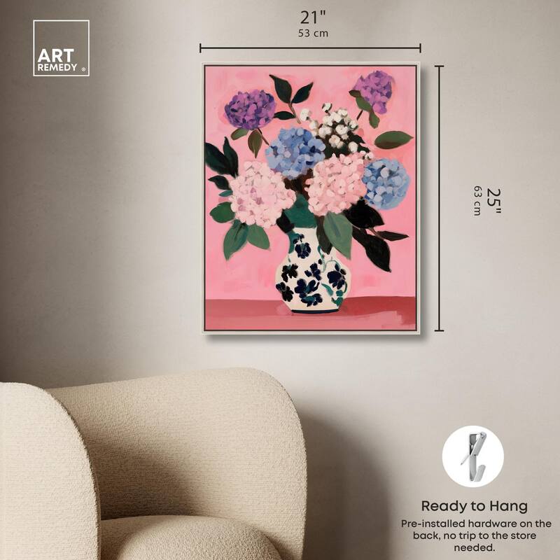 Flower Pot Dream II Canvas by Art Remedy