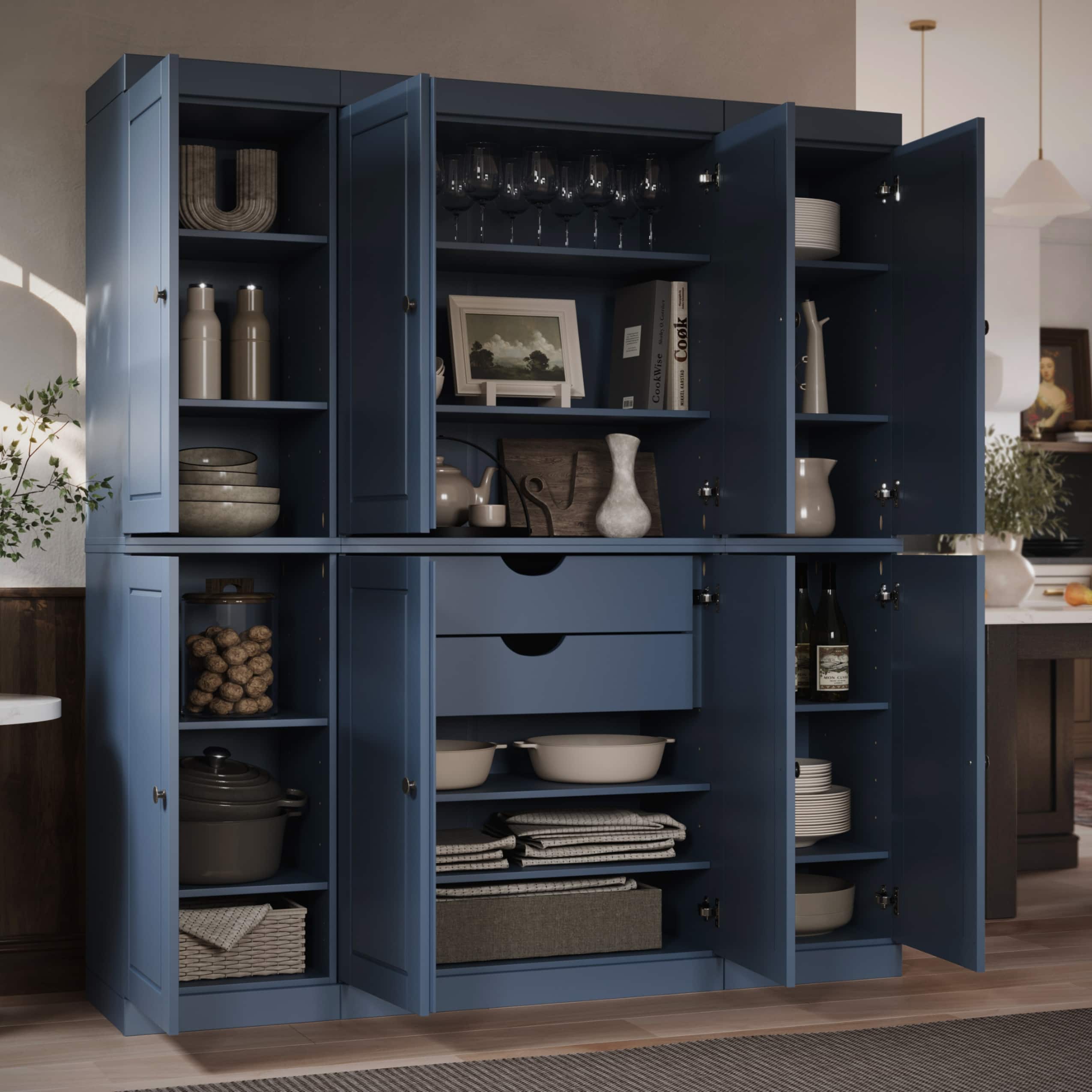 Option Antique Blue - Solid