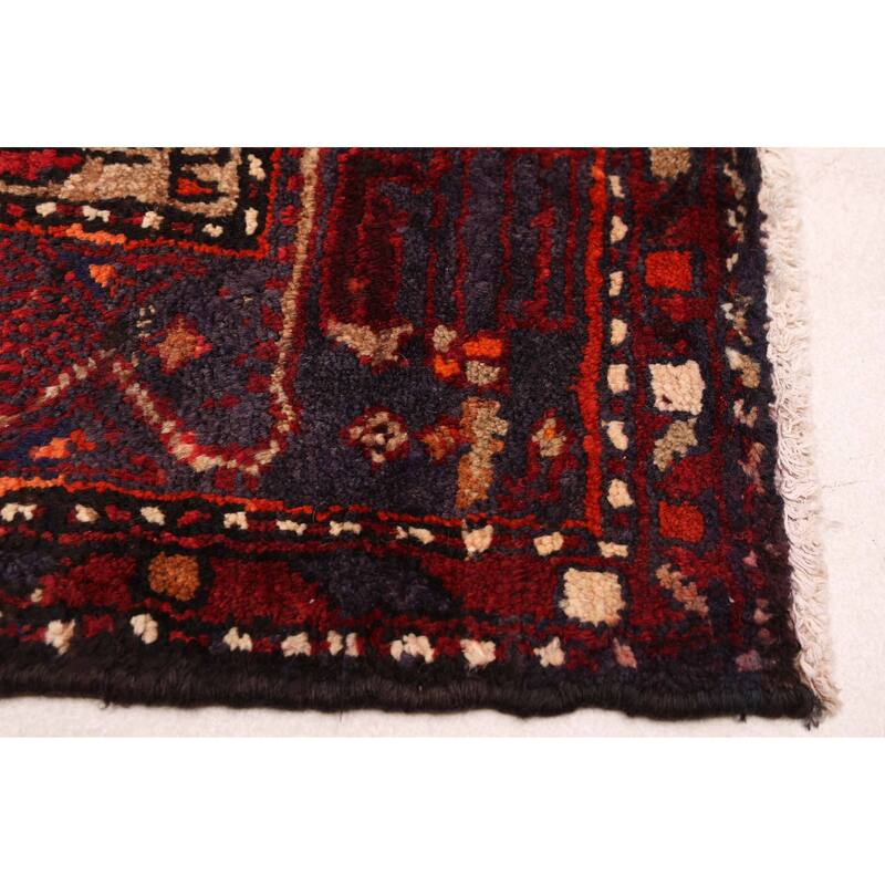 ECARPETGALLERY Hand-knotted Andelz Red Wool Rug - 4'6 x 7'1