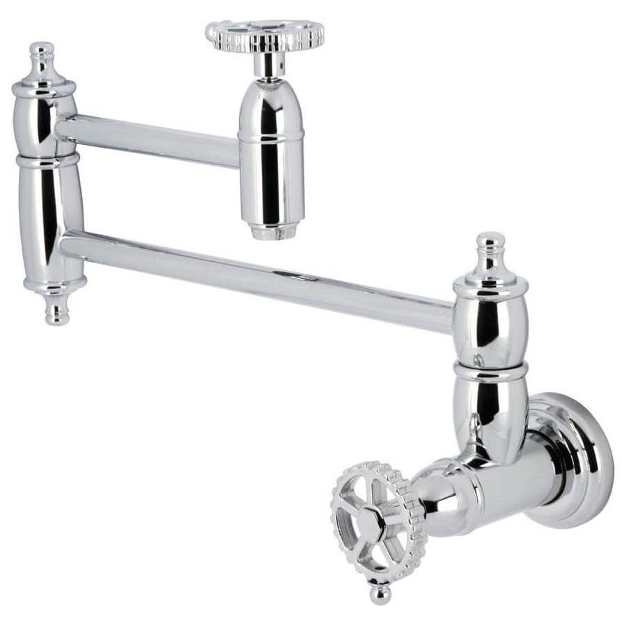 Kingston Brass KS310.CG Fuller 3.8 GPM Wall Mounted Single Hole Pot