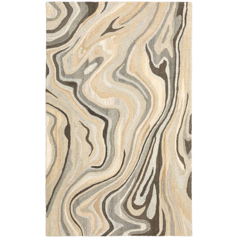 HomeRootsAbstract Modern Rectangle Area Rug