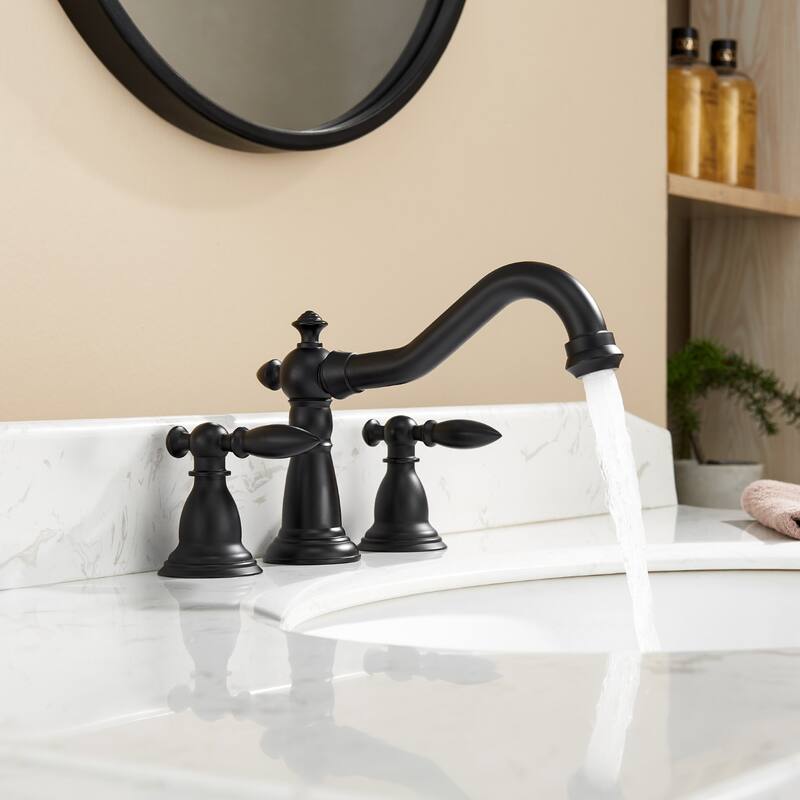 Miseno 113123-BAF Corella 1.2 GPM Widespread Bathroom Faucet