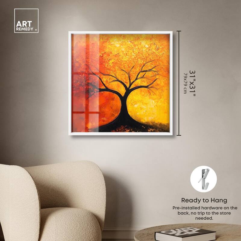 Tree of Opposites I Shadowbox by Art Remedy