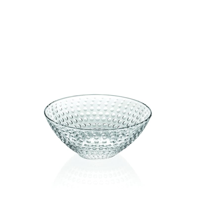 Majestic Gifts inc. European Glass Bowl-Dessert- Set/4-6.25" Diameter - 6.25