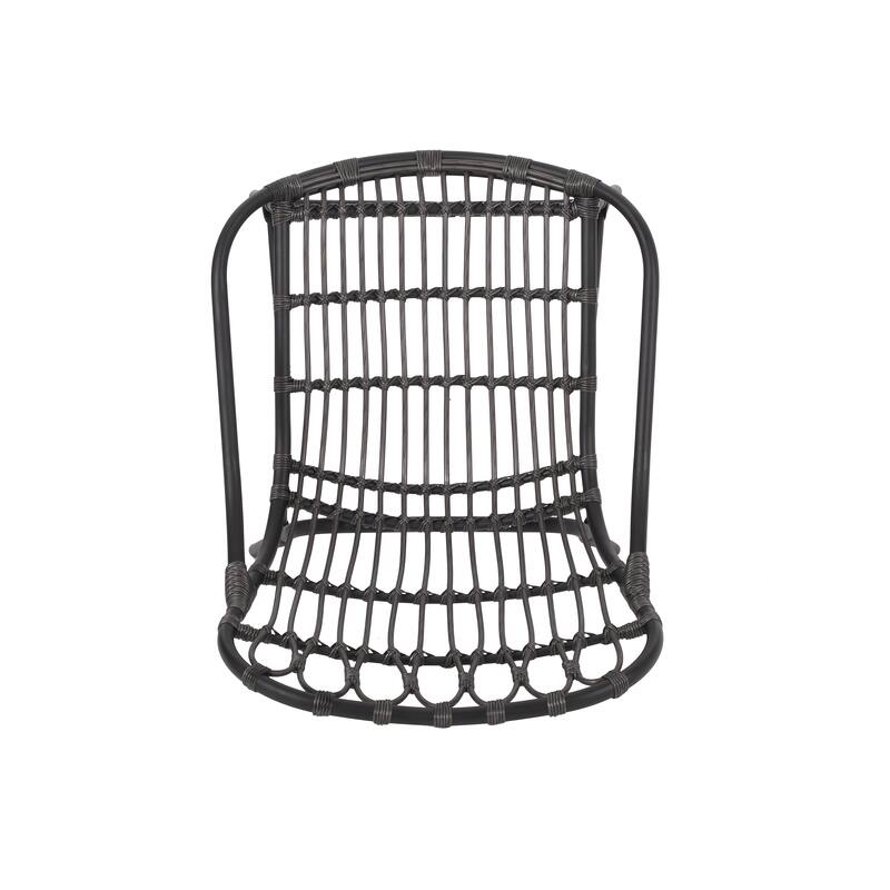 Harlem Wicker Outdoor Accent Chairs by Christopher Knight Home