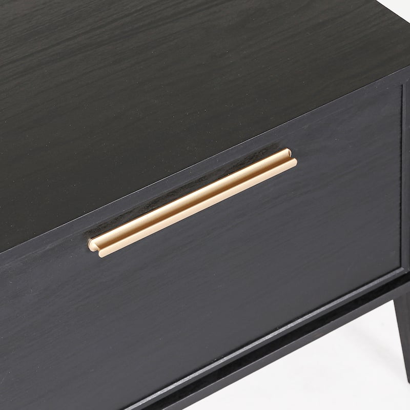 NPD Furniture Heaton 60.5 Inch Low TV Stand with Storage