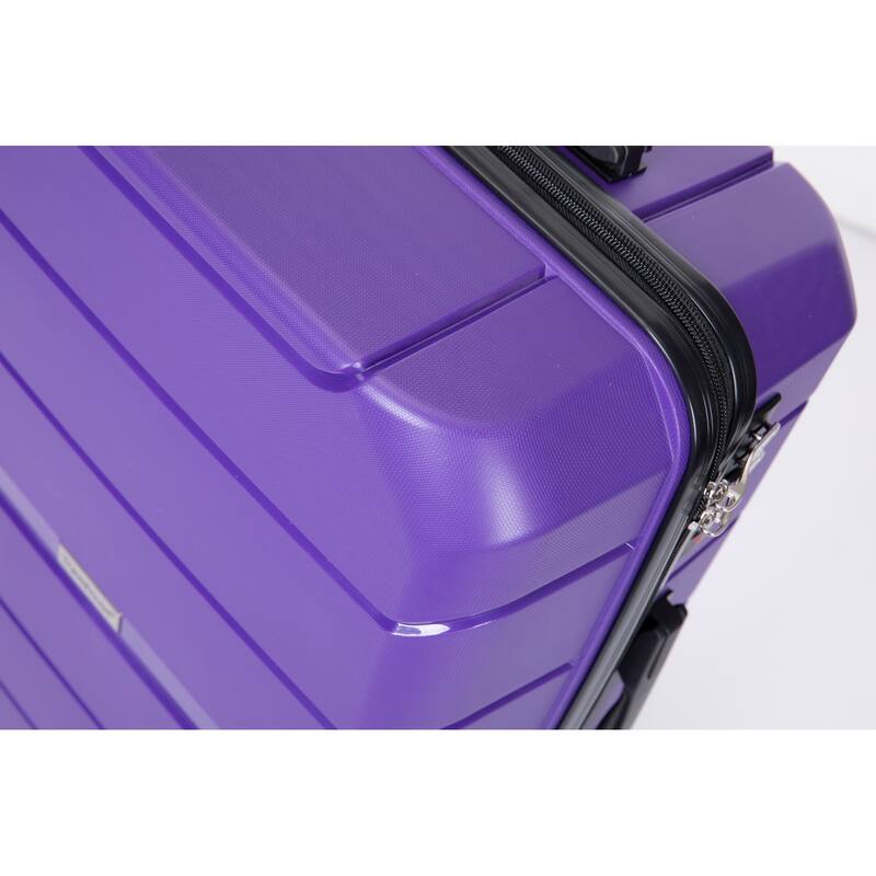 Merax 3 Piece High Quality Luggage Set, Hardshell Lightweight Durable Suitcase with TSA Lock and Spinner Wheels