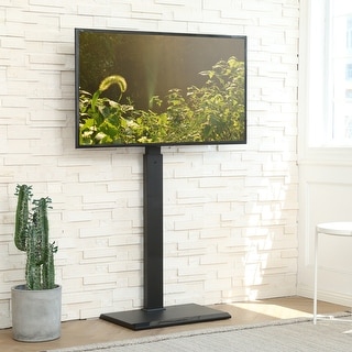 FITUEYES Iron Base Swivel Floor TV Stand Mount for TVs Up to 55 - 26 -55 INCHES