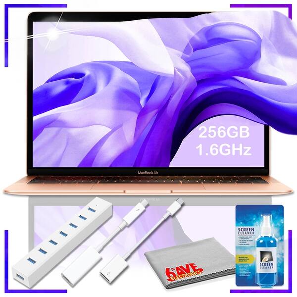 Apple Macbook Air 13 Inch 1 6ghz Intel Core I5 256gb Bundle Overstock Apple Macbook Air 13 Inch 1 6ghz Intel Core I5 256gb Bundle Overstock