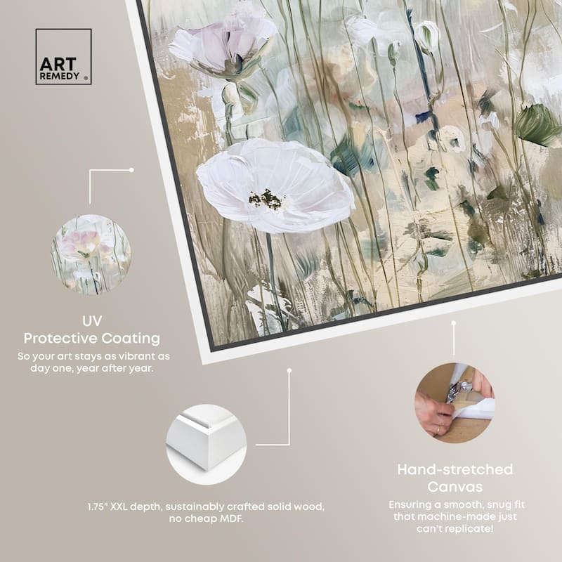 Flourishing Light Canvas by Art Remedy