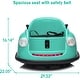preview thumbnail 64 of 62, Electric Bumper Cars for Toddlers,12V Ride-On Car with Remote Control,360-Degree Spin