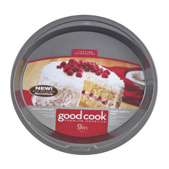 Good Cook 04016 Non stick Round Cake Pan 9