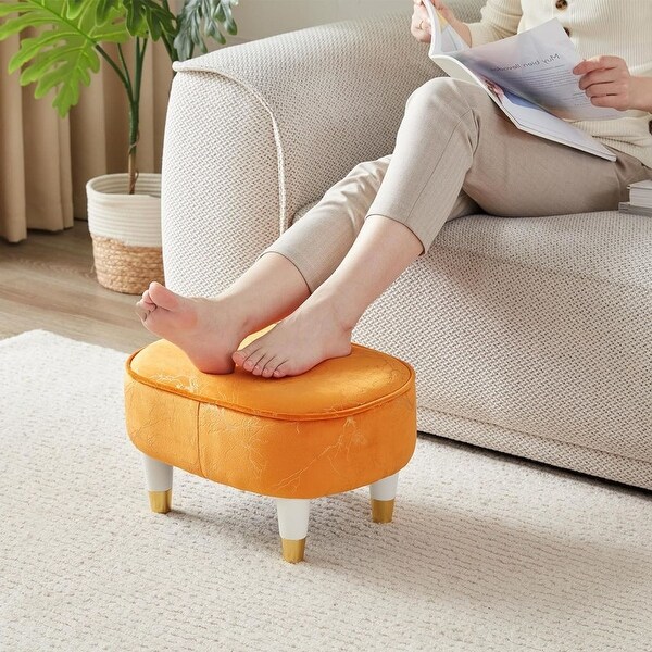 Foot Stool Small Ottoman Foot Rest Oval On Sale Bed Bath Beyond 39688446