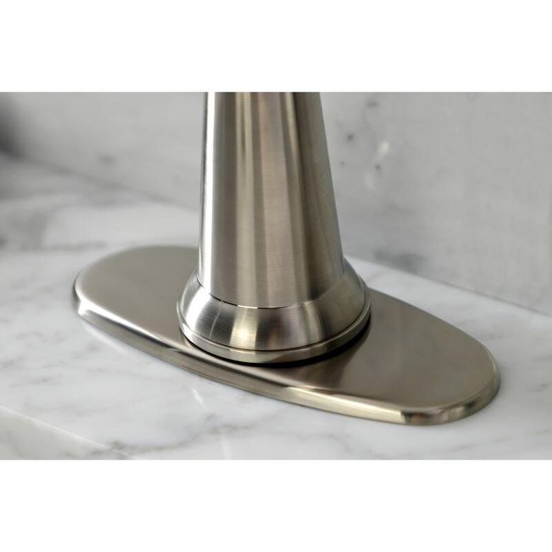 Nautical Single-Handle Bathroom Faucet with Push Pop-Up