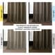 preview thumbnail 40 of 70, Exclusive Fabrics Raw Linen Weave Light Filtering Curtains for Bedroom & Living Room Curtains Pair - 2 Panel Drapes