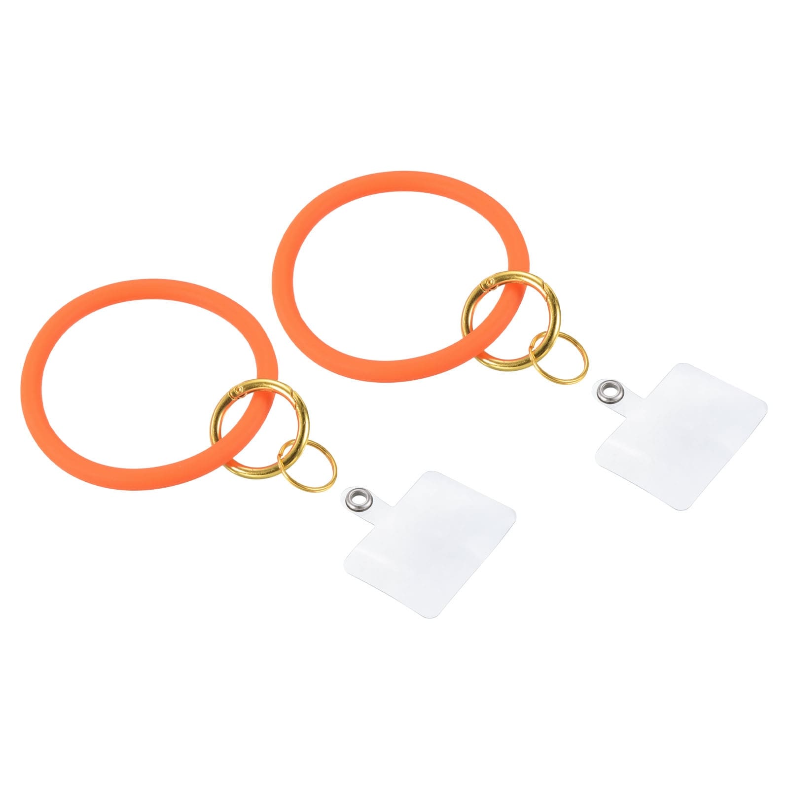 Keychain on sale wristlet circle