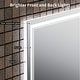 preview thumbnail 14 of 52, LED Bathroom Vanity Mirror Wall Mounted with Double Light Strip, 3-Color Dimmable, Anti-Fog, HD Tempered Glass, UL-Listed, ETL