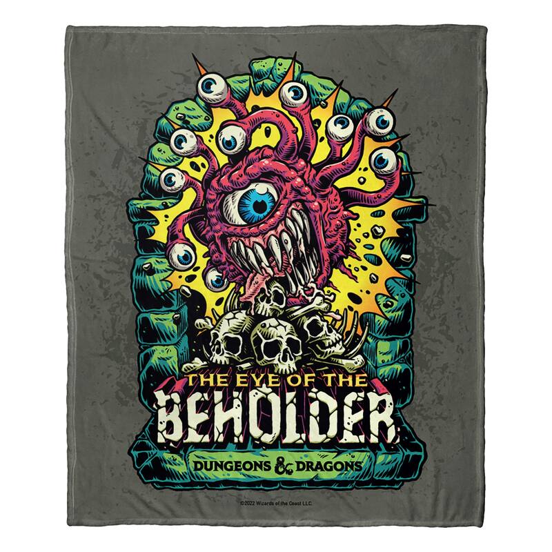 Dungeons And Dragons-Beholders Sight Silk Touch Throw - Overstock ...
