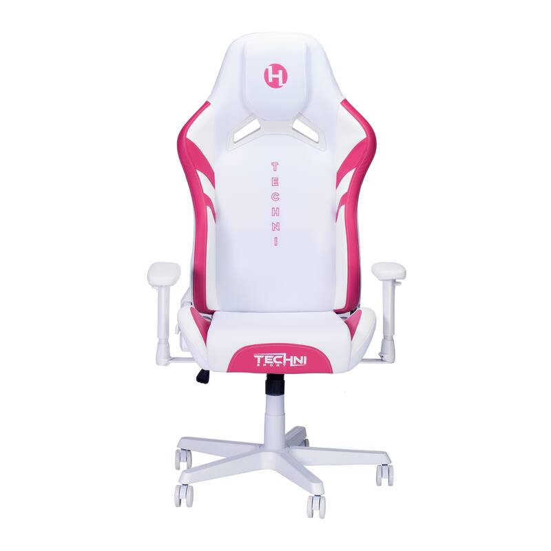 Sport TSF72 Echo Gaming Chair，High quality and durable， - White with Pink