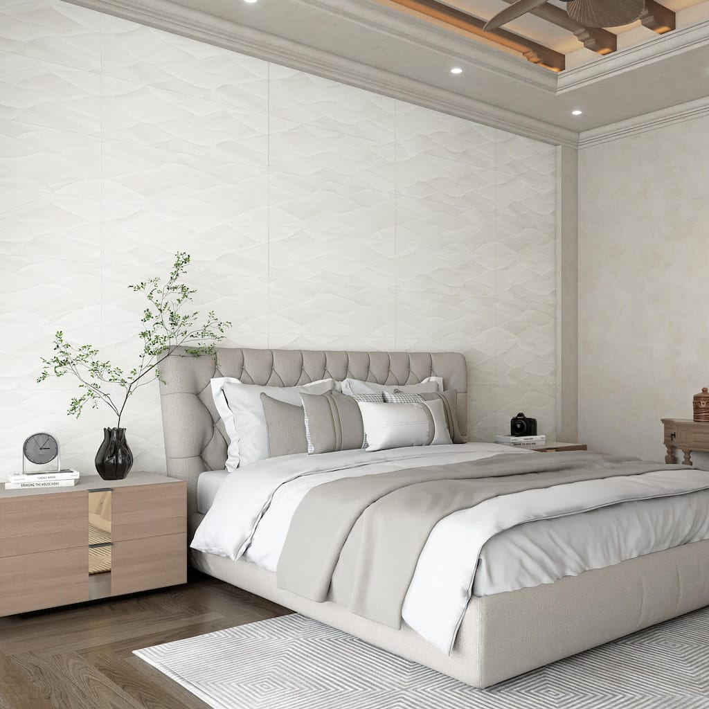 Merola Tile Biomim Concept Natural 11-3/4" x 35-3/8" Ceramic Wall Tile